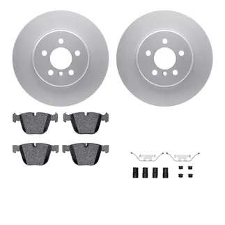 R1 Concepts WDUH1-31238 Carbon Series Brake Rotors W/ 5000 Oep Brake Pads & Hdw